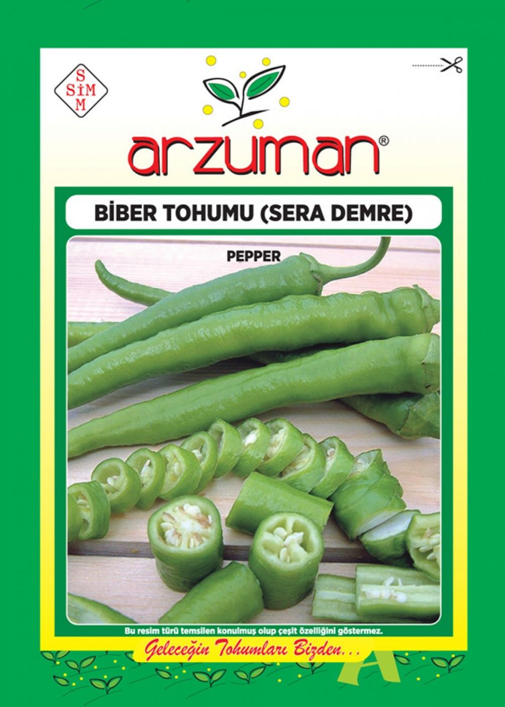 Biber Tohumu - Sera Demre Çeşidi -  (5 gr)