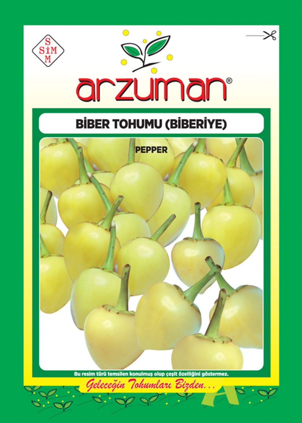 Biber Tohumu-Misket Biberi 5 Gr (Orta Acı) Turşuluk