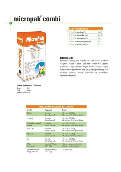 MİCRO PAK COMBİ 1KG