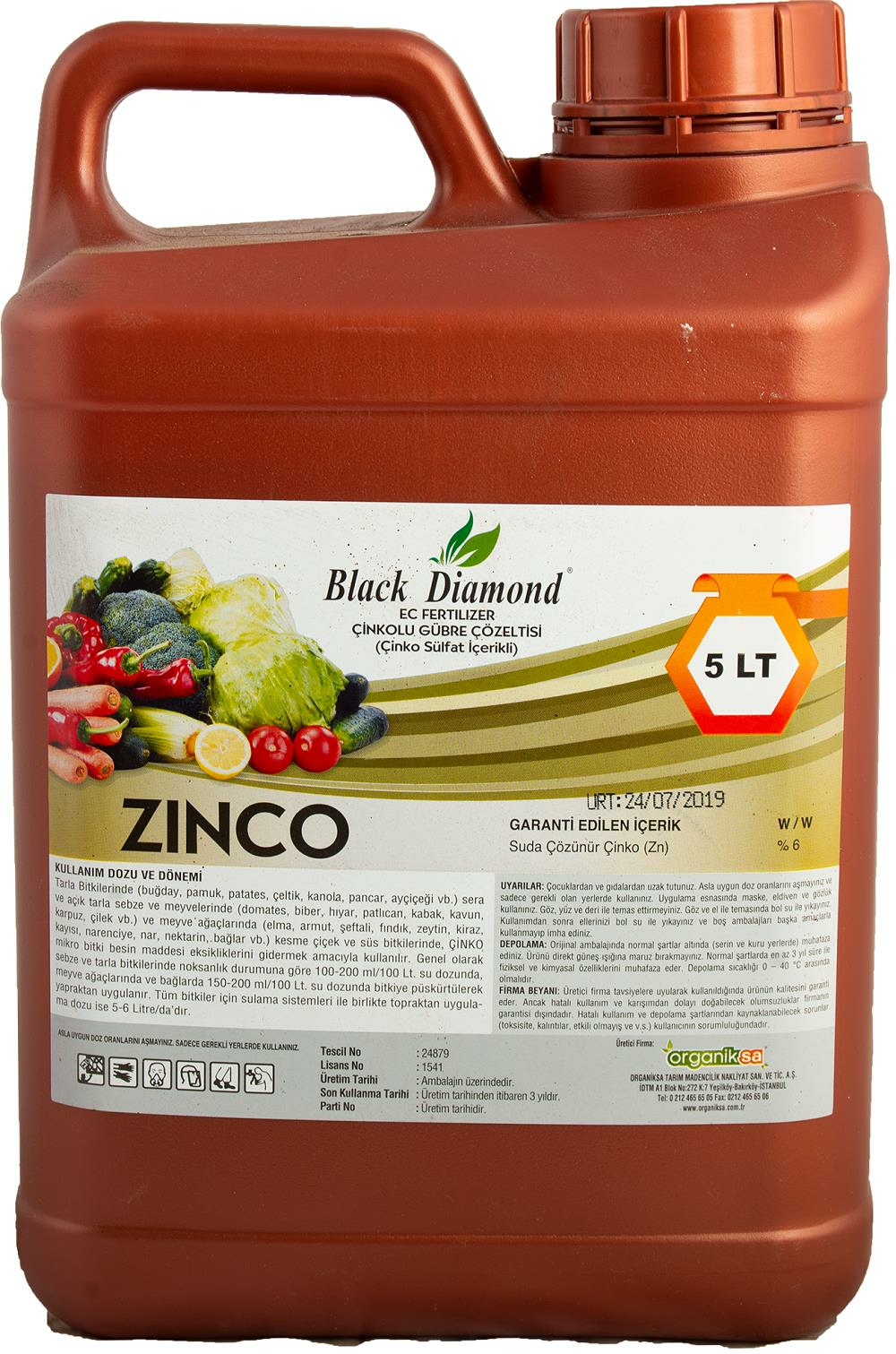 BLACK DİAMOND ZİNC0 (5 LT)