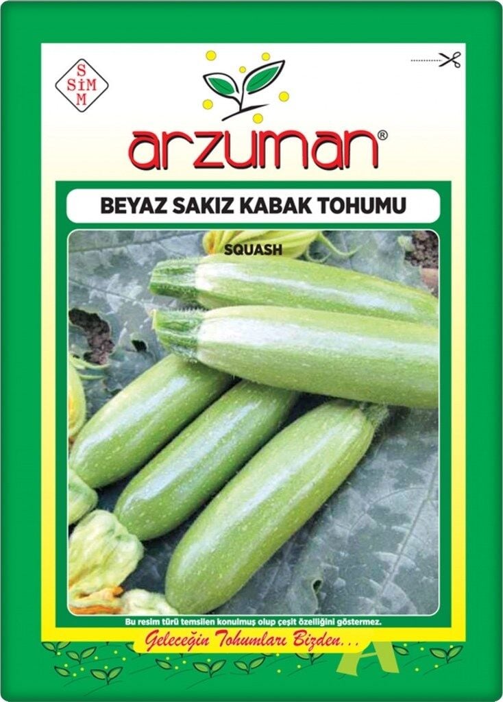 Kabak Tohumu Beyaz Sakız Kabak (10 Gr)
