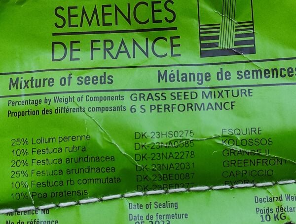 PERFORMANCE 6S ÇİM TOHUMU (10 KG)