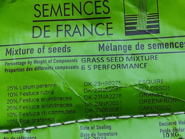 PERFORMANCE 6S ÇİM TOHUMU (10 KG)