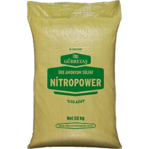 Gübretaş Nitropower Bitki Besini Üre Amonyum Sulfat Demir Suda Çözünür Kükürt %33 Azot Gübresi 1 Kg