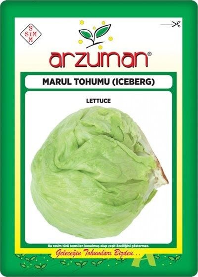 Iceberg Marul Tohumu (5 Gr) Göbekli Marul