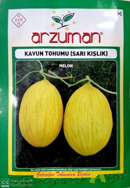 Kavun Tohumu Sarı Kışlık 10 Gr Toros Çeşidi