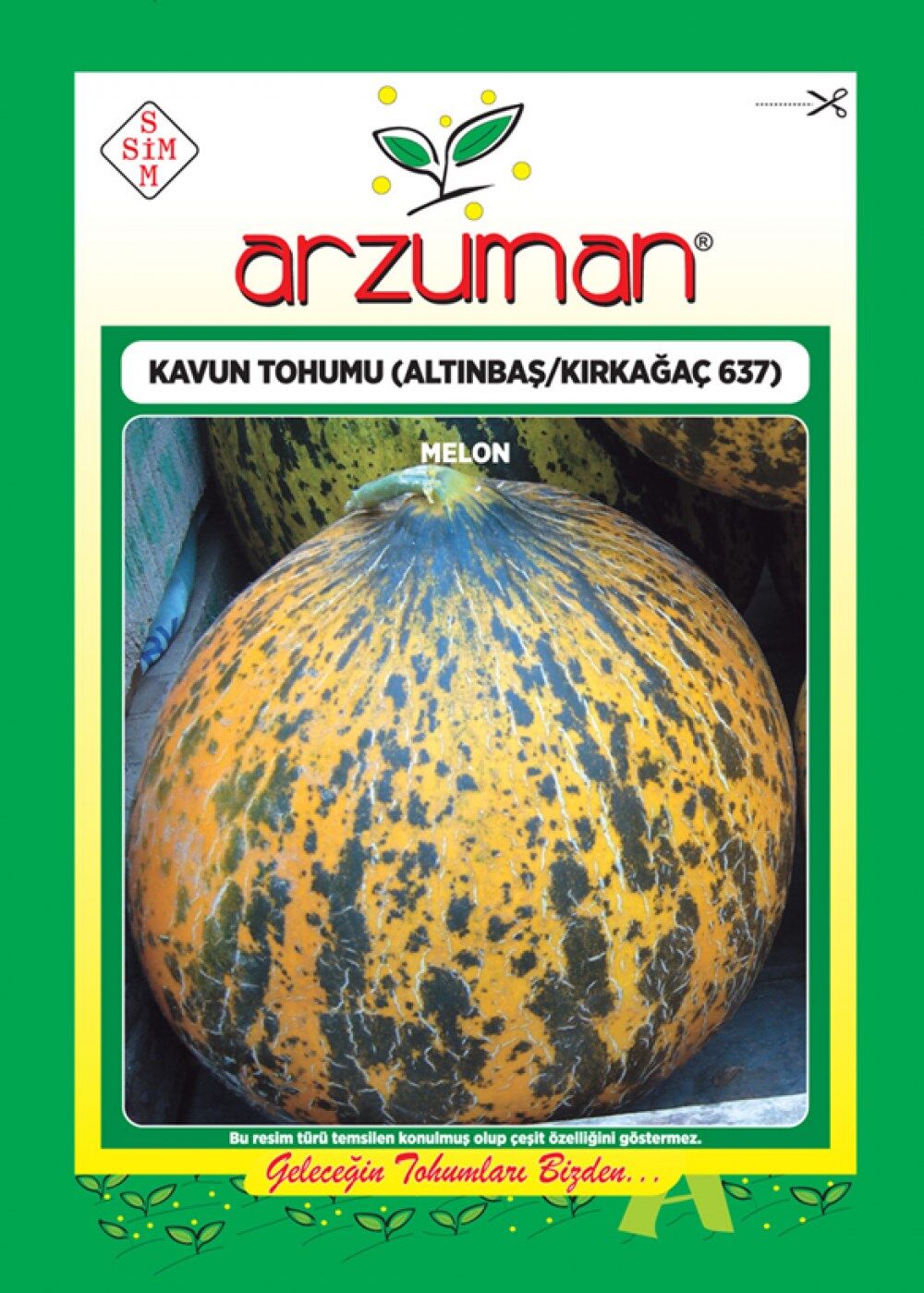 Kırkağaç 637/Altınbaş Kavun Tohumu (10 Gr )