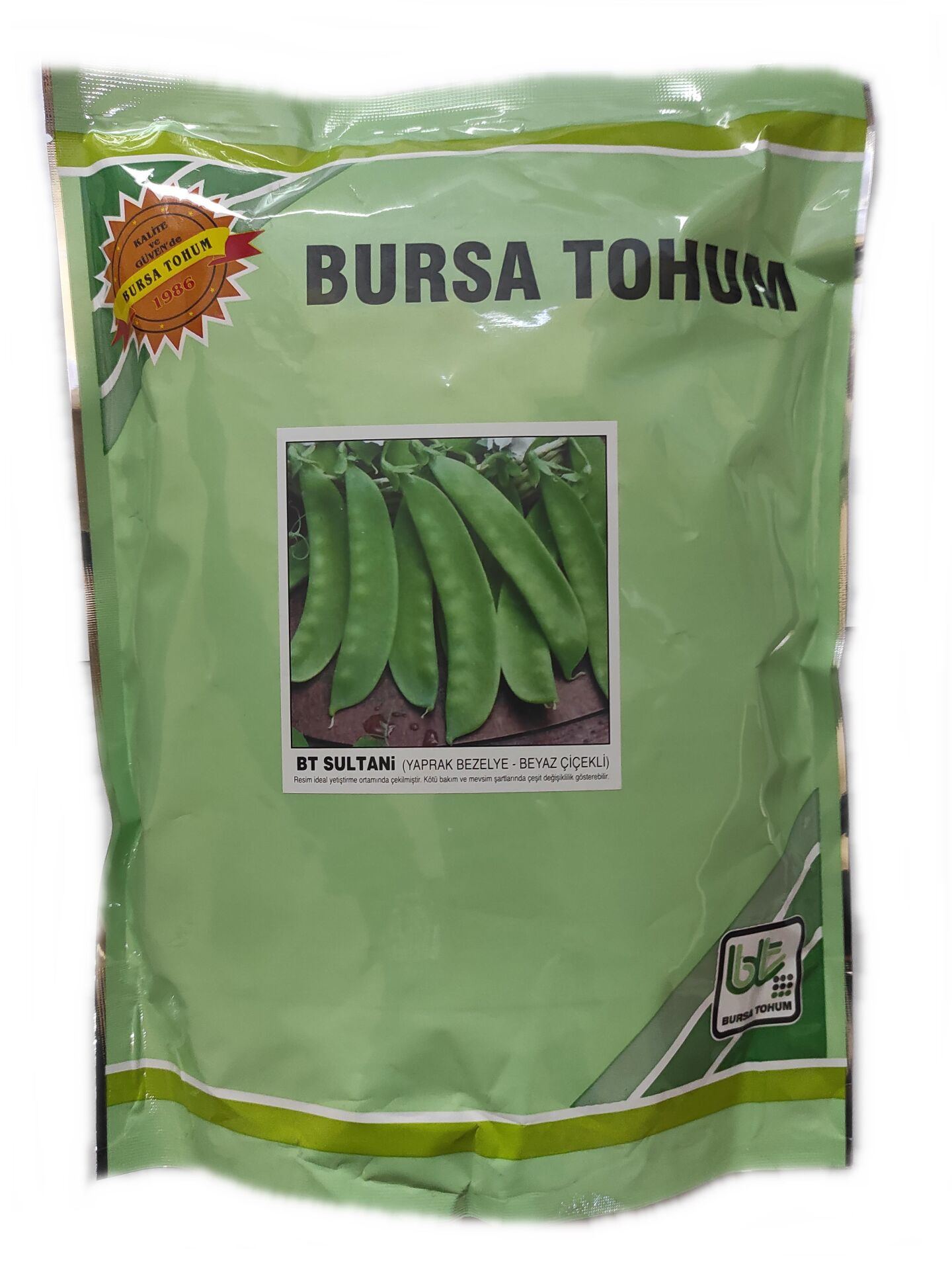 BT Sultani Yaprak Bezelye Tohumu 1 kg