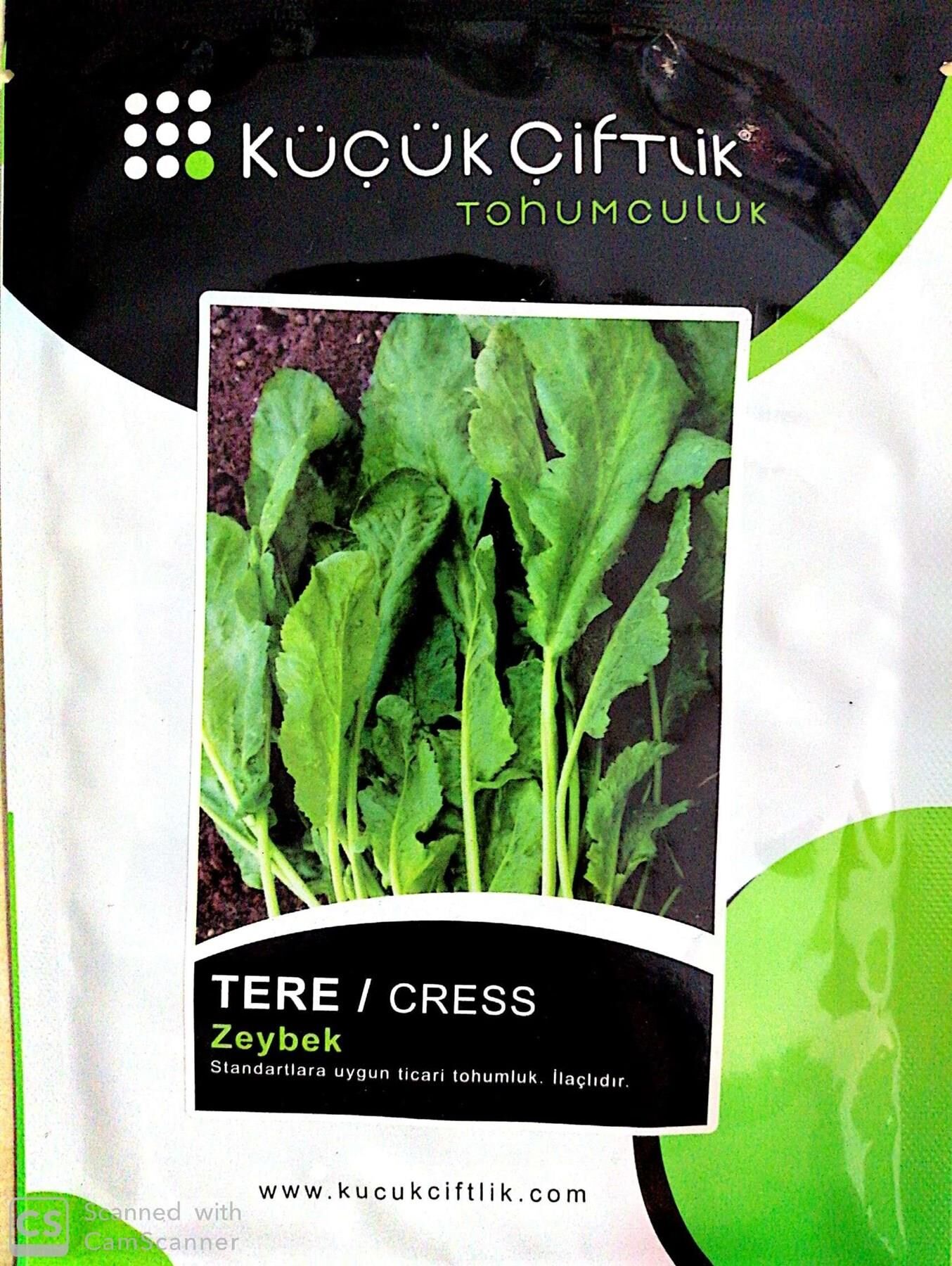 Küçükçiftlik Tere Tohumu 10 gr