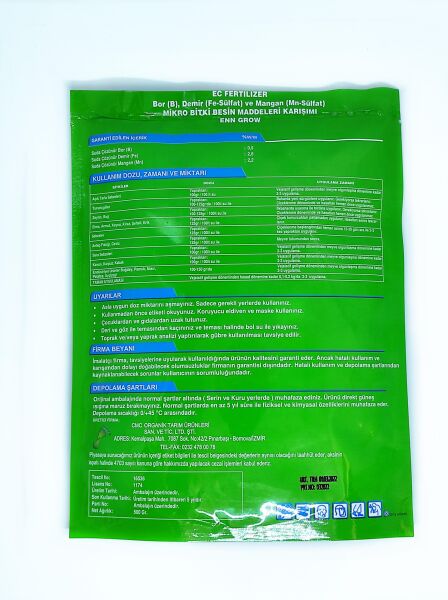 Enn Grow Mikro Bitki Besin Maddeleri 500 gr