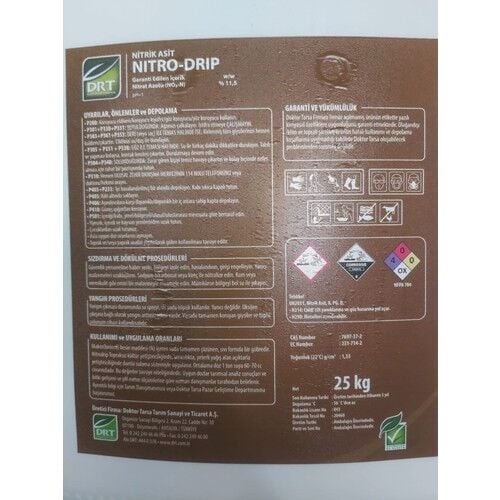 DRT Nitro Drip Damlama Borusu Açıcı 25kg