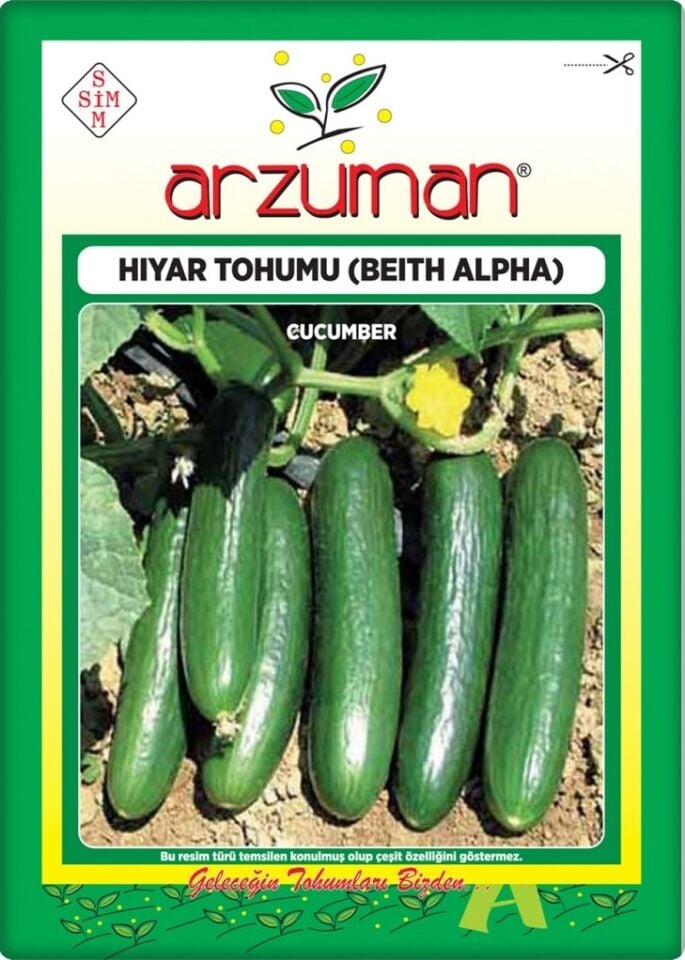 Salatalık Tohumu (10 Gr) Beith Alpha Tipi (Oturak)