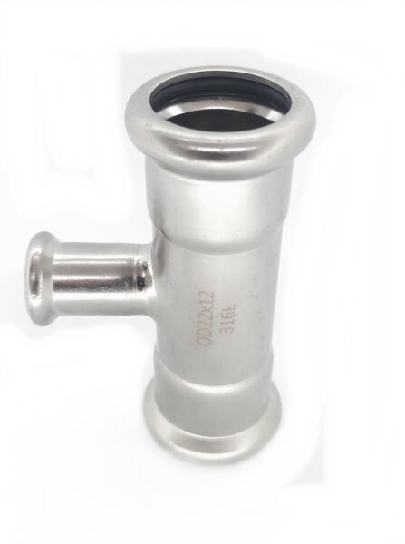 PRES REDÜKSİYON 316L PASLANMAZ TE MALZEME (22-12-22 mm)