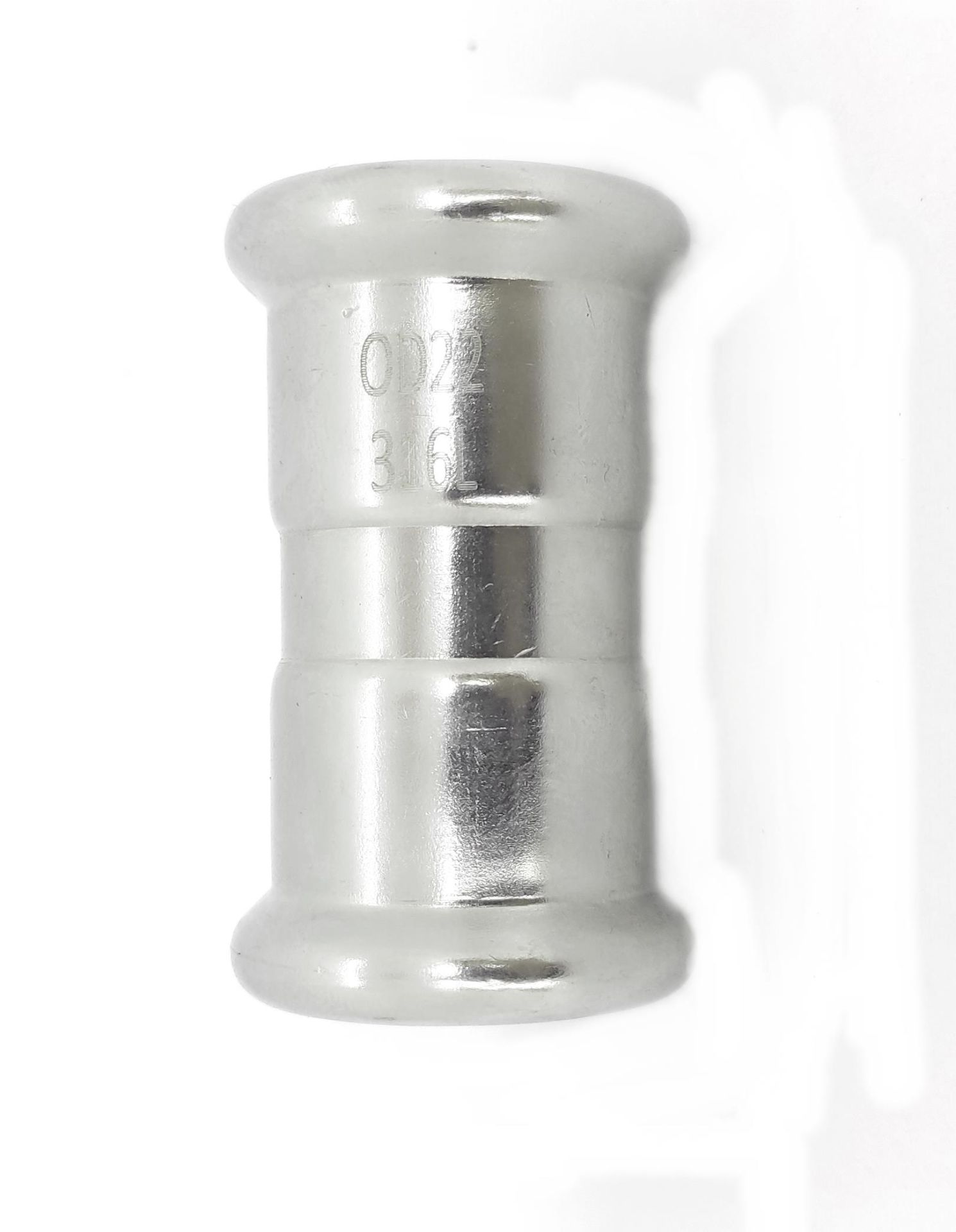 PRES NİPEL (Coupling) 316L Paslanmaz - (22 lik borular için )