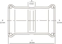 PRES NİPEL (Coupling) 316L Paslanmaz - (22 lik borular için )