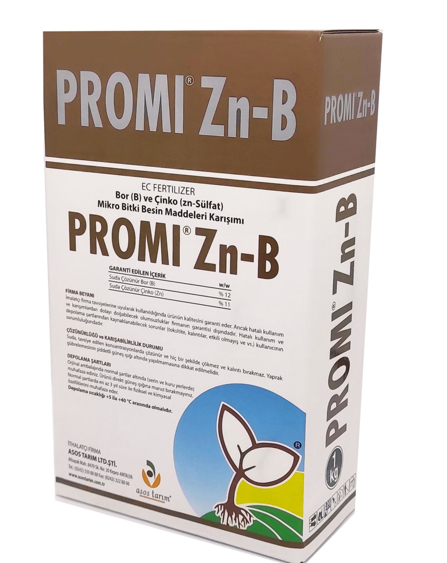 PROMİ Zn-B (1 KG) Asos Tarım