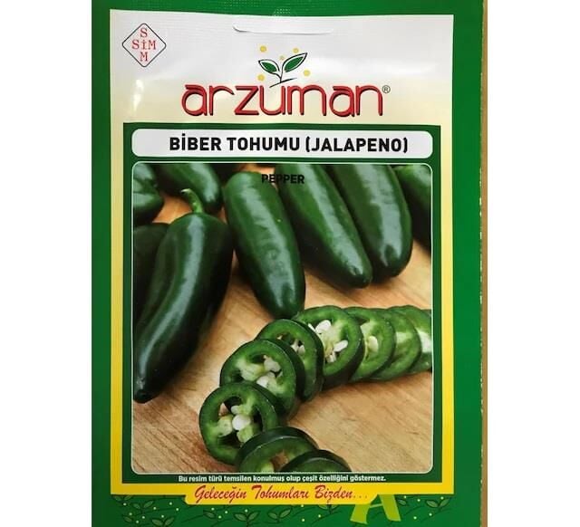 Arzuman Jalapeno Biber Tohumu 5 gr