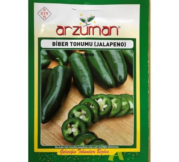 Arzuman Jalapeno Biber Tohumu 5 gr
