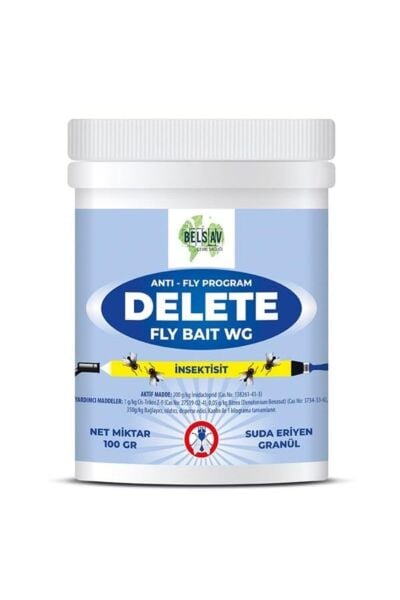 DELETE FLY BAIT WG Granül Kara Sinek İlaç 100 G
