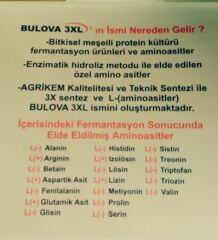 Bulova 3XL%12 Aminoasit Gübre (2 Lt) 1 ton suya yeter