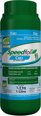 DRT | Speedfol Cup %26 Bakır İçeren Sıvı Gübre