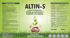 Altın-S Elementel Sıvı kükürt S-80 SC 1 litre