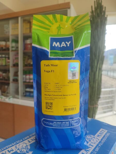 May Vega F1 Tatlı Şeker Mısır Tohumu (10.000 Adet)