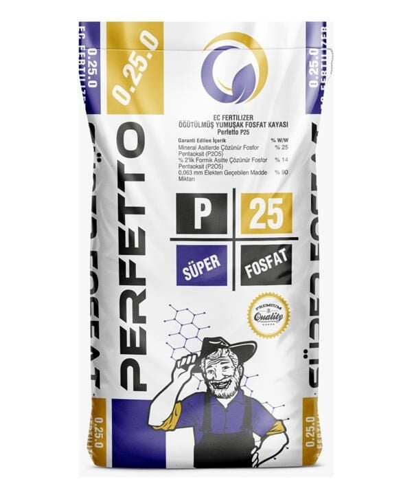 Perfetto Süper Fosfat Granül Gübre 25 kg