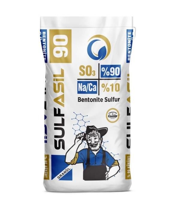 Sulfasil S90 Bentonetli Granül Kükürt 25 Kg