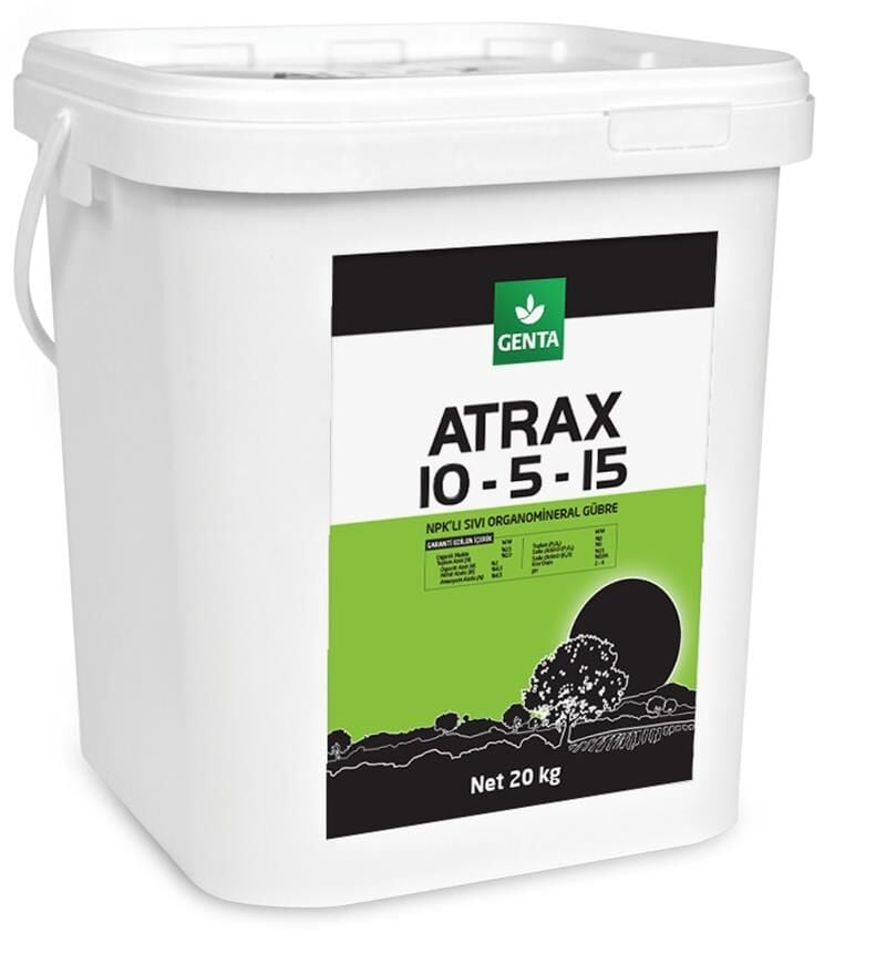 Genta Atrax 10-5-15 Orgamineral Sıvı Gübre