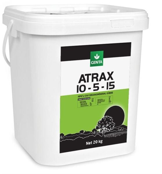 Genta Atrax 10-5-15 Orgamineral Sıvı Gübre