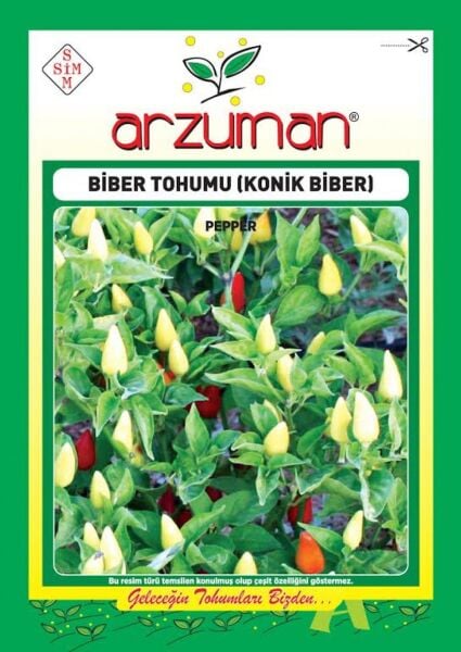 Arzuman Konik Biber Tohumu 10gr
