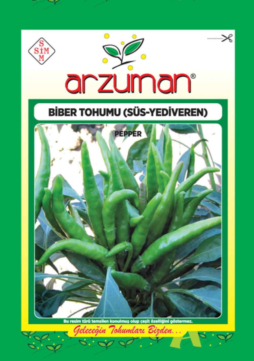 Arzuman Süs Yediveren Biber Tohumu 10 gr