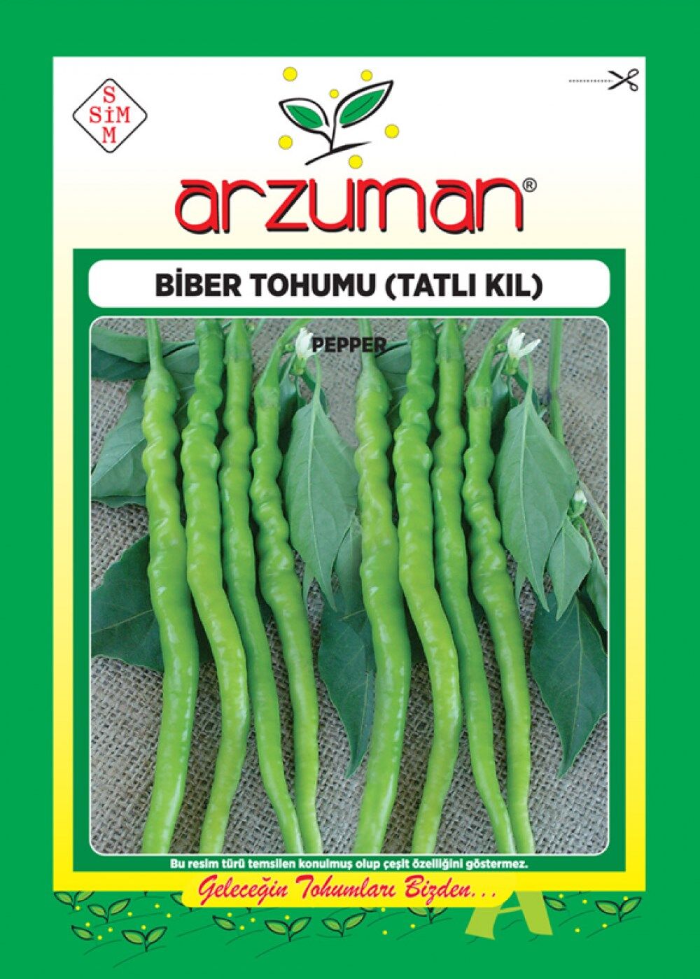 Tatlı Kıl Biber Tohumu (10 gr)