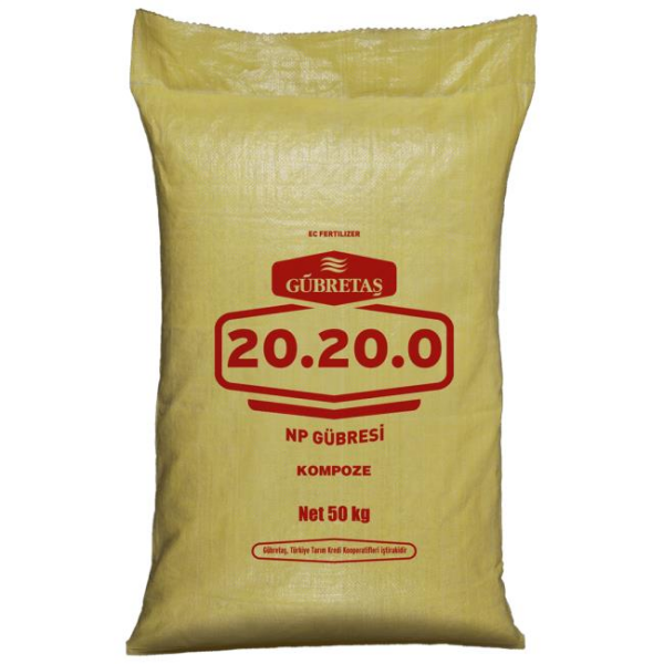 Gübretaş 20-20-0-(30 SO3) NP Katkılı Taban Gübresi 50 kg