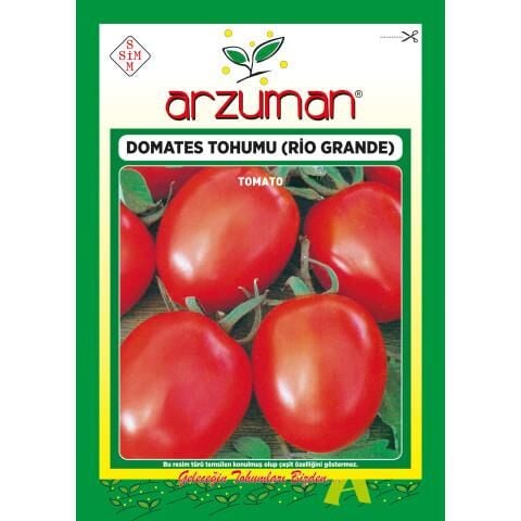 Arzuman Rio Grande Salçalık Domates Tohumu 5 gr