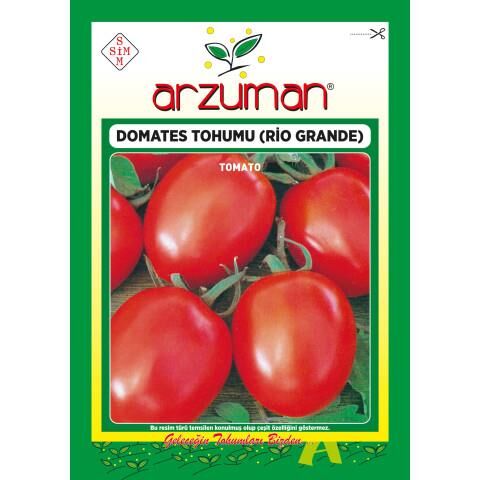 Arzuman Rio Grande Salçalık Domates Tohumu 5 gr