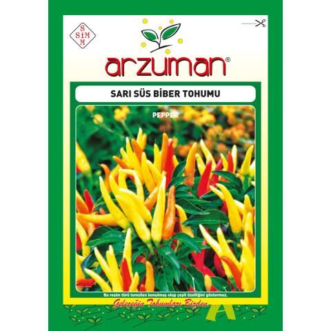 Arzuman Sarı Süs Biberi (10 gr)