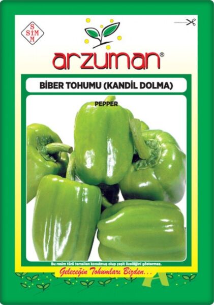 Kandil Dolma Biber Tohumu (10 Gr) (İnce Kabuk)