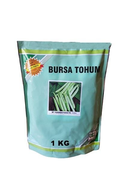 Yerli Cino Fasulye Tezeren (40 günlük) Fasulye Tohumu 1 Kg
