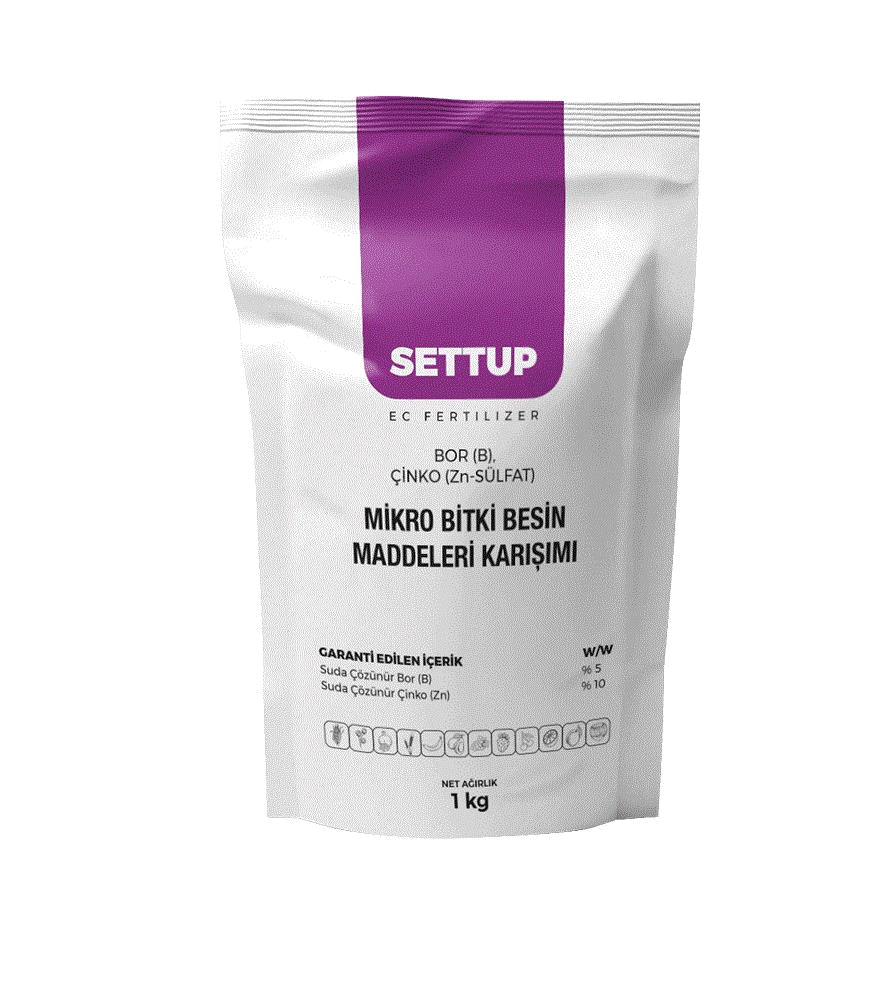 SETTUP | Çinko-Bor İçerikli Gübre (1 kg)