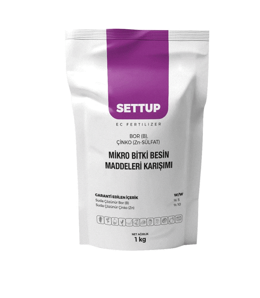 SETTUP | Çinko-Bor İçerikli Gübre (1 kg)