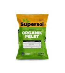 Supersol Organik Pelet Toprak Düzenleyici 25 kg