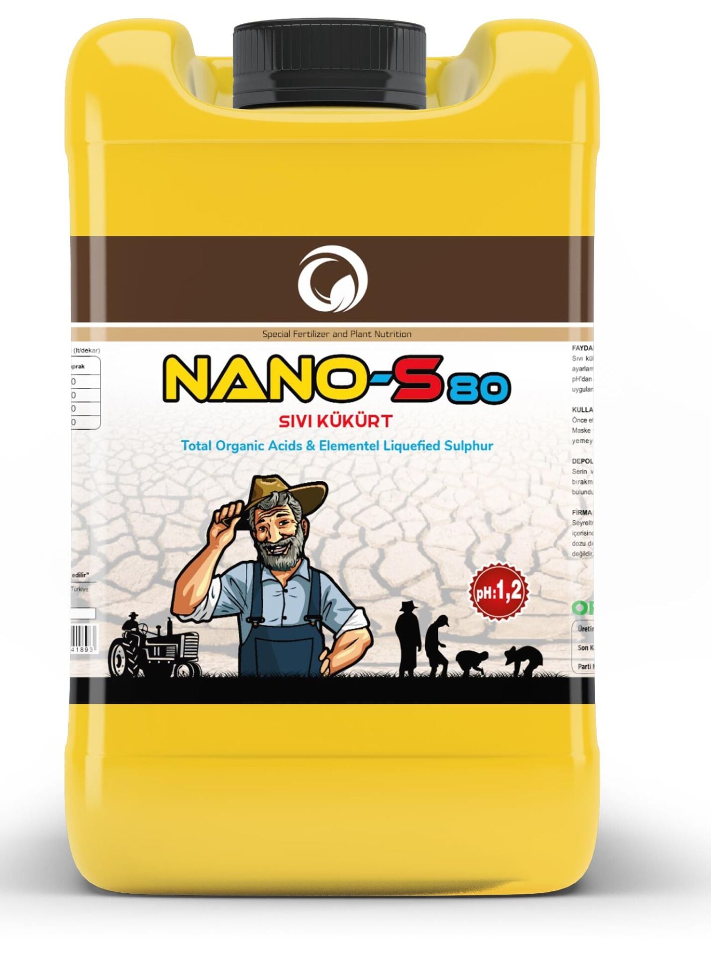 Nano-S80 Sıvı Kükürt 5 litre