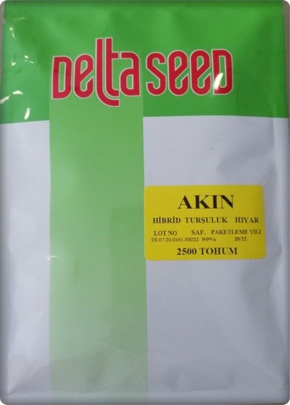 Akın F1 Hibrit Turşuluk Hıyar Tohumu (2500 çk)