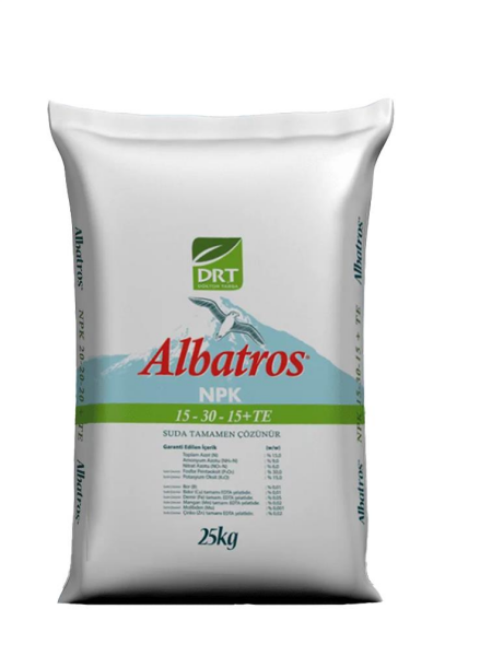 DRT Albatros 15-30-15+TE Gübre (25kg)