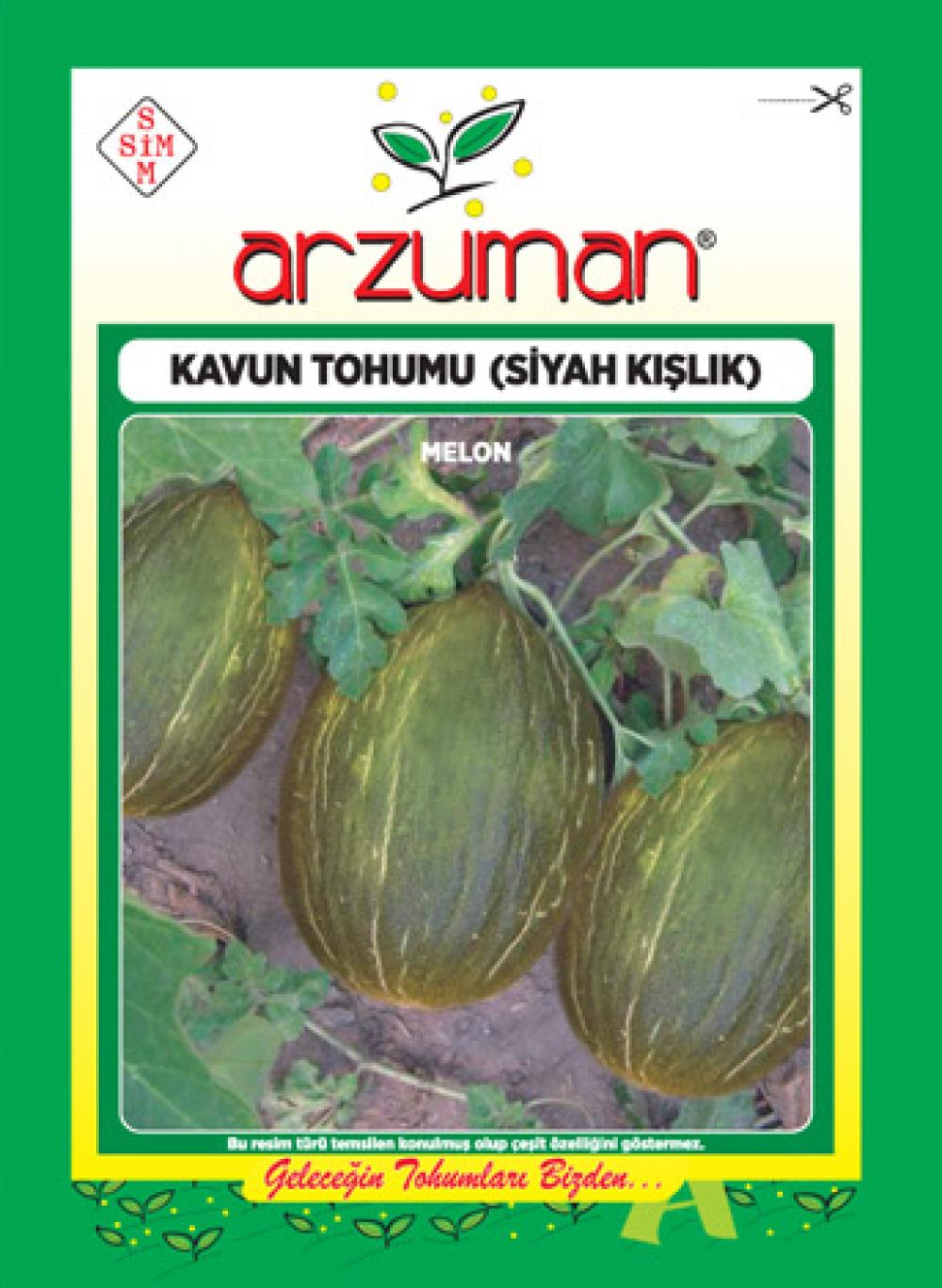 Arzuman Siyah Kışlık Kavun (10 Gr)
