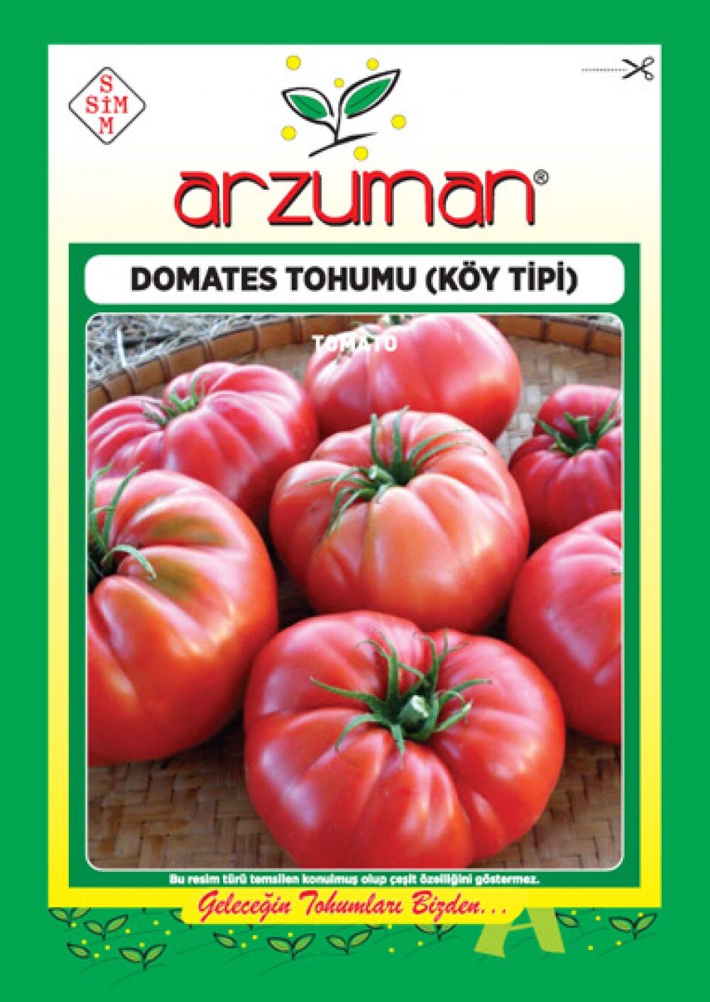 Köy Tipi Domates Tohumu (300 adet) Ege Pembesi