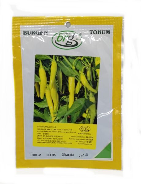 BT  Akın 16 Burbiye Süs Biber Tohumu (10 gr)