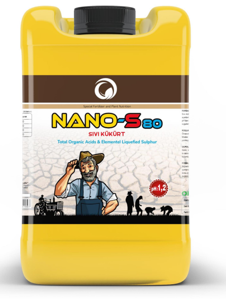 Nano S-80 Sıvı kükürt 1 Litre